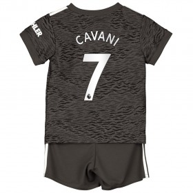 Camisetas Manchester United Edinson Cavani 7 Niños Segunda Equipacion 2020/2021